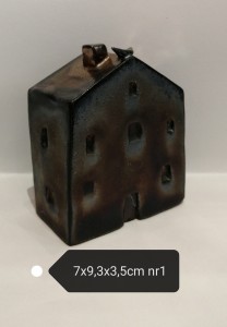 Kamieniczka ceramiczna czarna 
