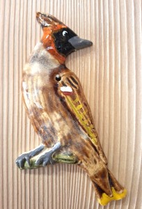 Ptaszek ceramiczny JEMIOŁUSZKA